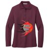 Women's Silk Touch Long Sleeve Polo Thumbnail