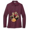 Women's Silk Touch Long Sleeve Polo Thumbnail