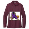Women's Silk Touch Long Sleeve Polo Thumbnail