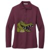 Women's Silk Touch Long Sleeve Polo Thumbnail
