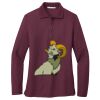 Women's Silk Touch Long Sleeve Polo Thumbnail