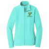 Women's Heather Microfleece Full Zip Jacket Thumbnail